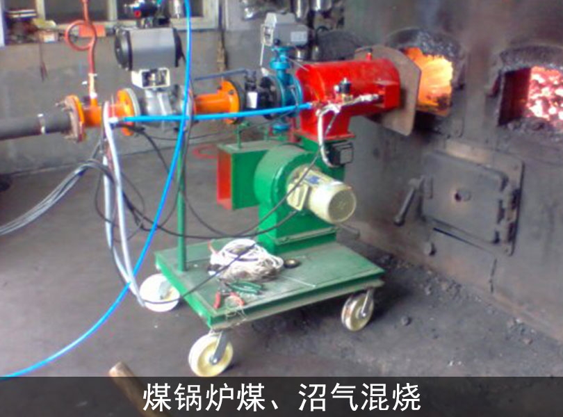 煤鍋爐煤、沼氣混燒